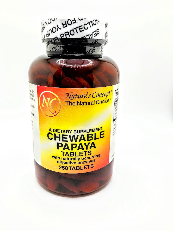 Chewable Papaya Enzymes 250ct
