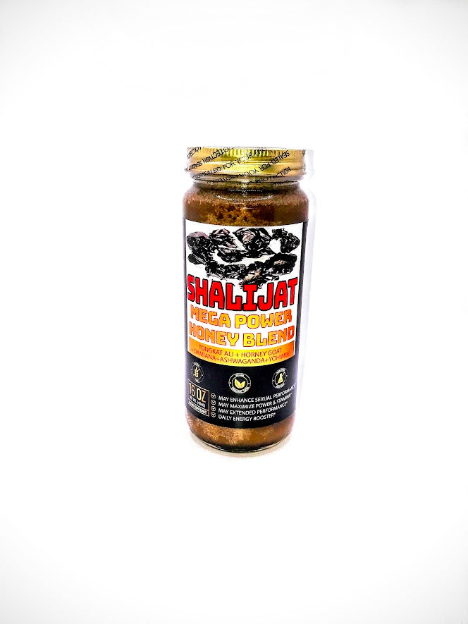 Shilajit Mega Power honey blend (Tongkat Ali, Horney Goat Weed, Damiana, Ashwagandha)