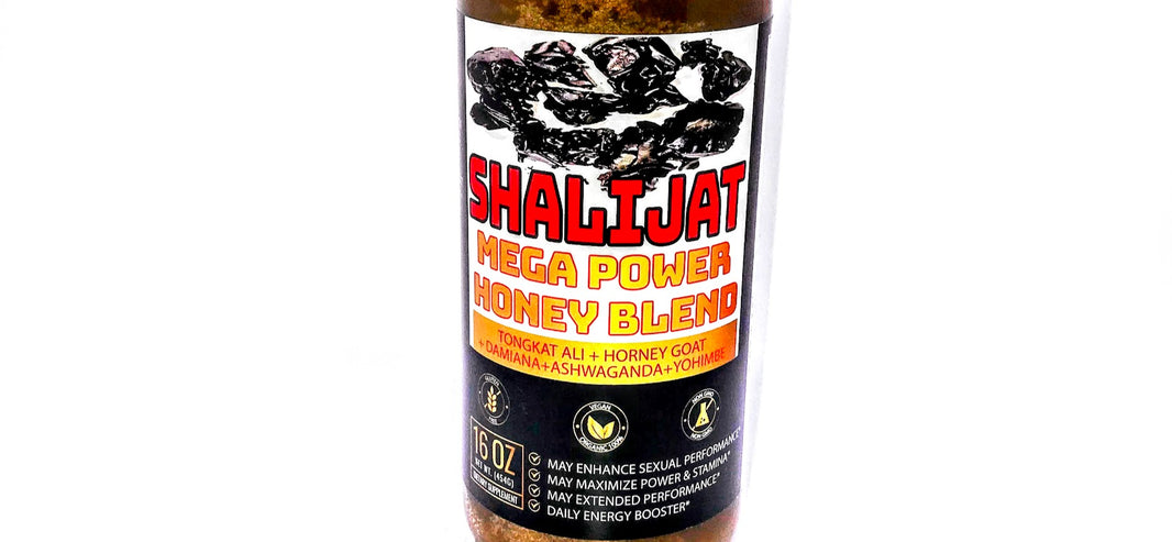 Shilajit Mega Power honey blend (Tongkat Ali, Horney Goat Weed, Damiana, Ashwagandha)